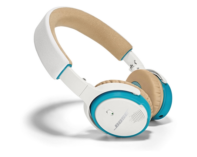 BOSE SOUNDLINK ON-EAR BLUETOOTH HEADPHONES WHITE