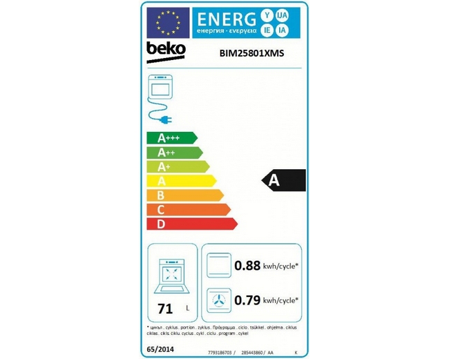BEKO BIM25801XMS prodloužená záruka - Image 2