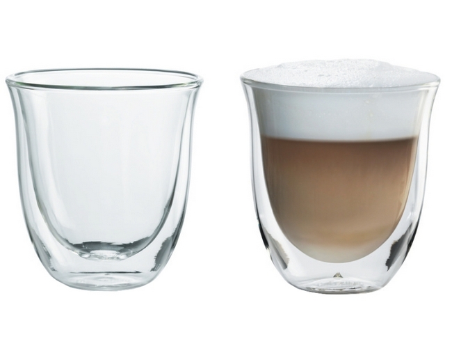 Skleničky na cappuccino DeLonghi