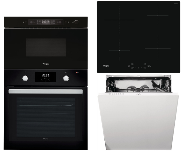 SET WHIRLPOOL AKP 745 NB + WS Q7360 NE + AMW 439 NB + WI 3010