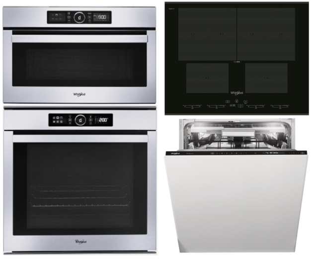 SET WHIRLPOOL AKZM 8480 IX + AMW 730 IX + SMO 654 OF/BT/IXL + WIF 5O41 PLEGTS