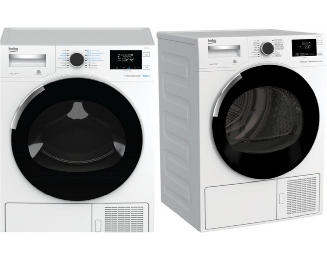 SET BEKO WTV8744CSXWST + DH8544CSARX