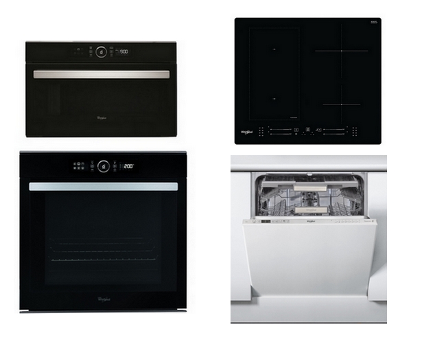 SET WHIRLPOOL AKZM 8480 NB + AMW 730 NB + WL S7960 NE + WIP 4O33N PLE S