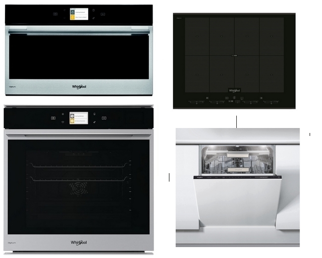 SET Whirlpool W Collection W9 OM2 4MS2 H + W9 MD260 IXL + SMO 654 OF/BT/IXL + WIF 5O41 PLEGTS