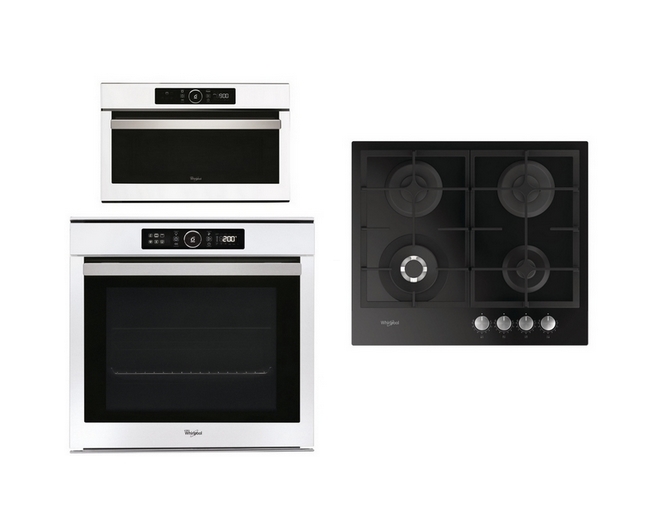 SET Whirlpool AKZM 8480 WH + AMW 730 WH + GOFL 629/NB