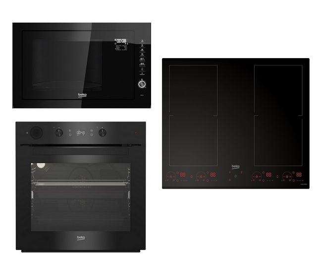 SET BEKO BIS 14300 BPS + MGB25333BG + HII64801F2HT