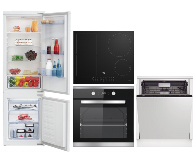 Set Beko BIM25301XCS + HII64200FMT + DIN28422+ BCSA285K4SN