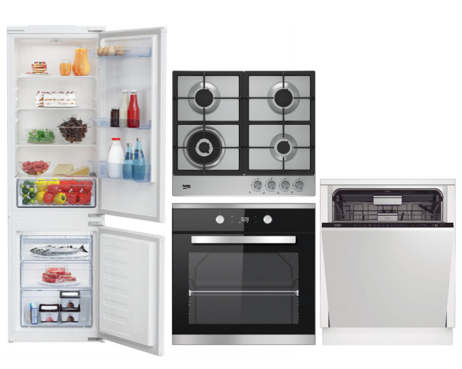 Set Beko BIM25301XCS + HIAW64225SX + DIN28422+ BCSA285K4SN