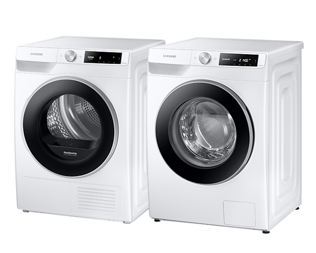 Set pračka Samsung WW90T634DLE/S7 + sušička DV90T6240LE/S7