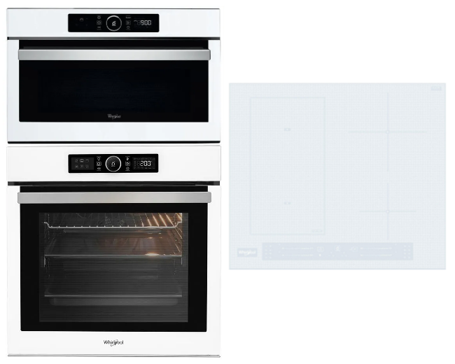 WHIRLPOOL AKZ9 6220 WH + WL S5360 BF/W + AMW 730 WH