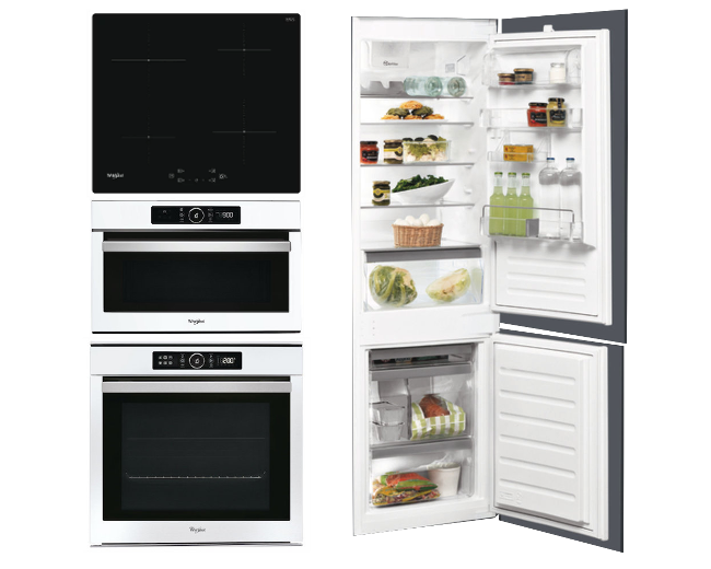 SET WHIRLPOOL AKZM 8480 WH + AMW 730 WH + WS Q7360 NE + ART 66112