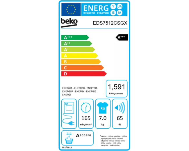 Beko EDS7512CSGX - Image 4