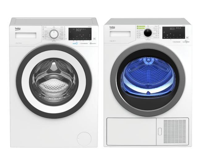 Set Beko WUE9736XST + DS8539TU