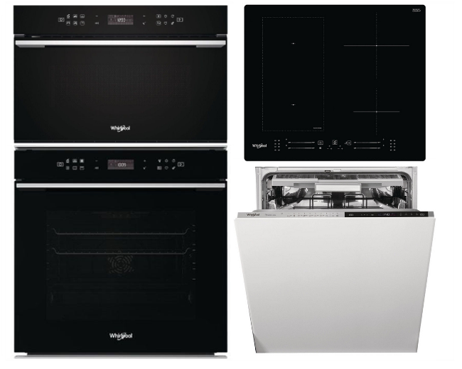 SET WHIRLPOOL W Collection W7 OS4 4S1 P BL + W7 MD440 NB + WL S7960 NE + WIP 4O33N PLE S
