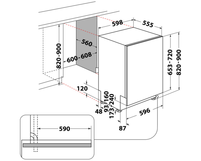 Whirlpool WIP 4T233 PFEG B - Image 2
