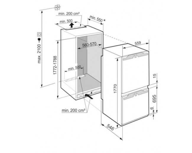 Liebherr IKG 5Z1EA3 - Image 2