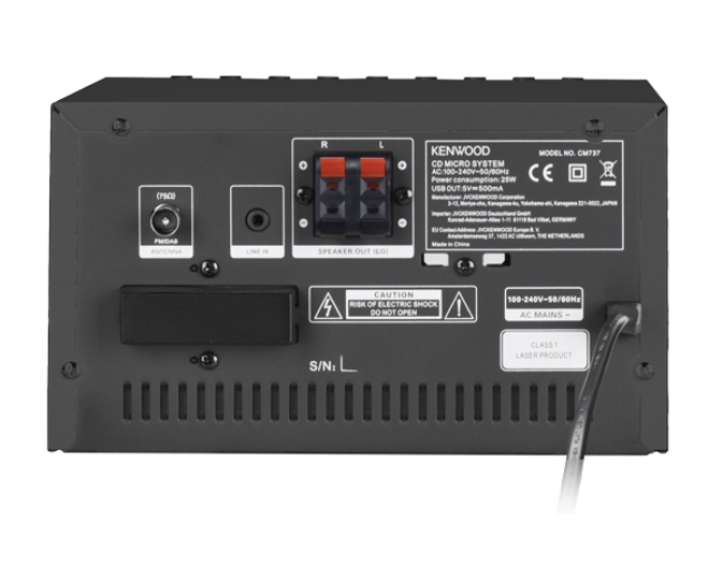 Kenwood M-7000S černá - Image 3