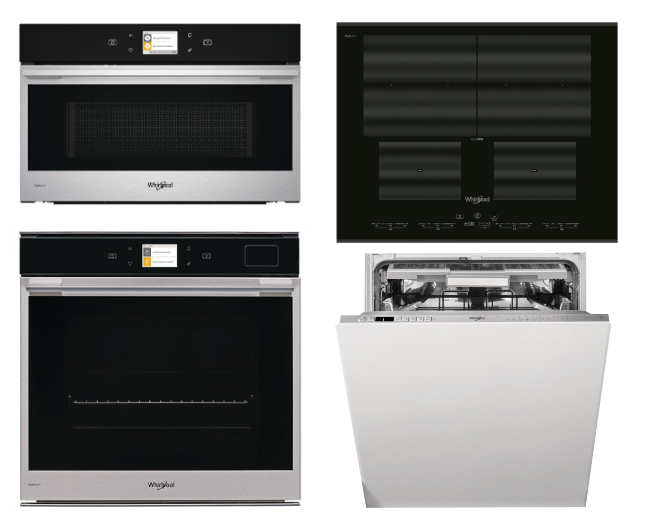 Set Whirlpool W Collection W9 OS2 4S1 P + W9 MD260 IXL + SMO 654 OF/BT/IXL + WIO 3O540 PELG