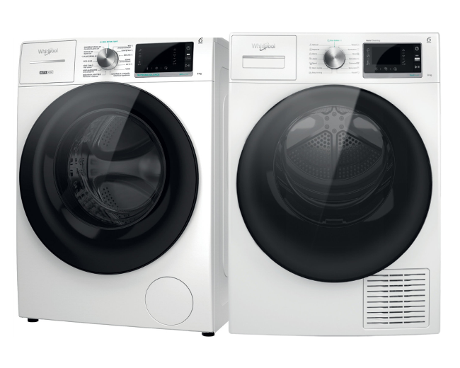 Set Whirlpool W8 W946WB CS + Whirlpool W6 D94WB EE