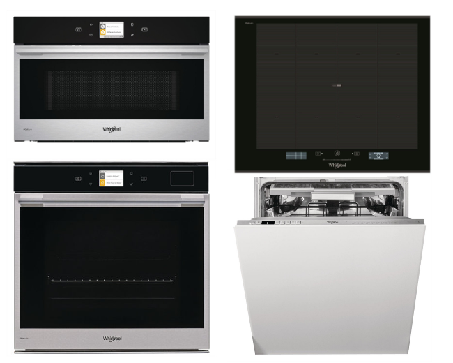 Set Whirlpool W Collection W9 OS2 4S1 P + W9 MD260 IXL + SMP 658C/BT/IXL + WIO 3O540 PELG
