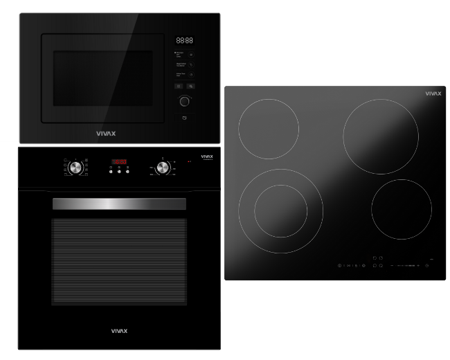 Set VIVAX BO-658FXHTD G + MWOB-2020G G + BH-042VC