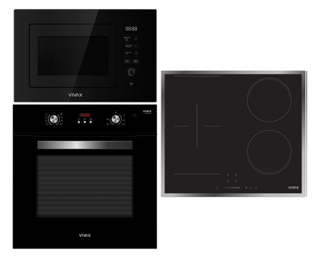 Set VIVAX BO-658FXHTD G + MWOB-2020G G + BH-042IN X