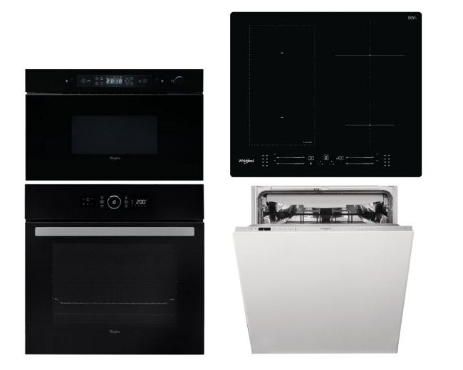 SET WHIRLPOOL AKZ9 6230 NB + AMW 439 NB + WS Q7360 NE + WIC 3C33 PFE