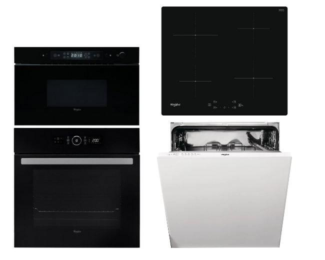 SET WHIRLPOOL AKZ9 6230 NB + AMW 439 NB + WS Q7360 NE + WI 3010