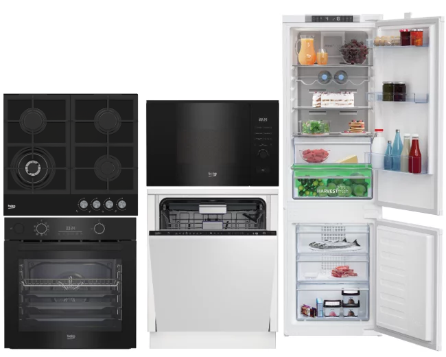 Set BEKO BBISM14300BPE + BMGB20212B +HILW 64225S + BDIN38524Q + BCNA275E4SN