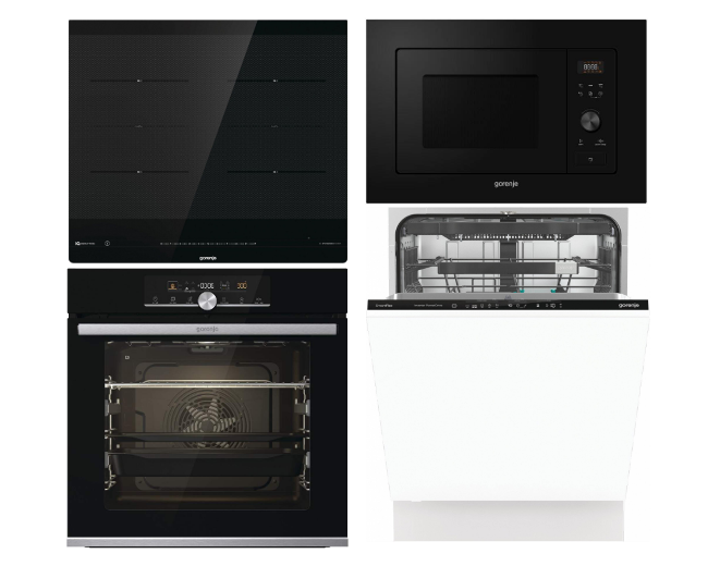 Set Gorenje BOSX6747A01BG + BM201AG1BG +IS646BG + GV672C60
