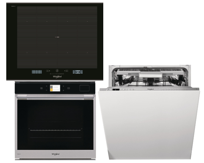 Set Whirlpool W Collection W9 OP2 4S2 H + SMP 658C/BT/IXL + WIO 3O540 PELG