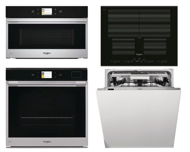 Set Whirlpool W Collection W9 OS2 4S1 P + W9 MD260 IXL + SMO 654 OF/BT/IXL + WIO 3O540 PELG