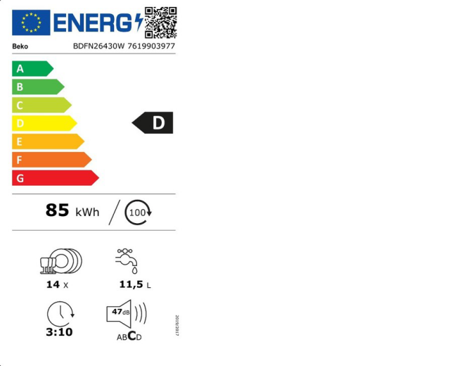 Beko BDFN 26430W - Image 2